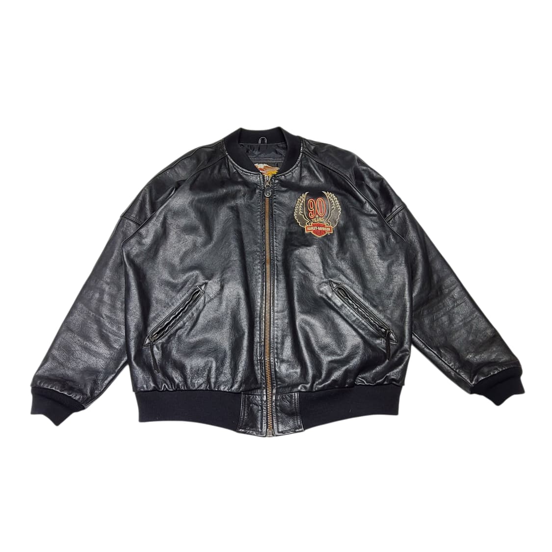 할리데이비슨 90주년 레더 자켓[2XL] 상품이미지2