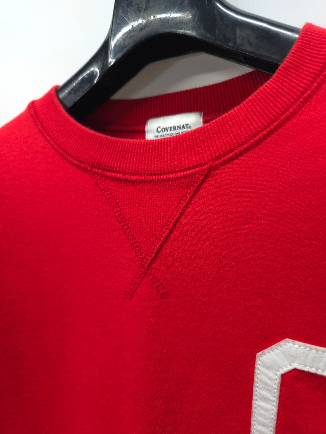 커버낫 C와펜로고 스웨트셔츠 맨투맨 (남성95 여서free) 상품이미지4