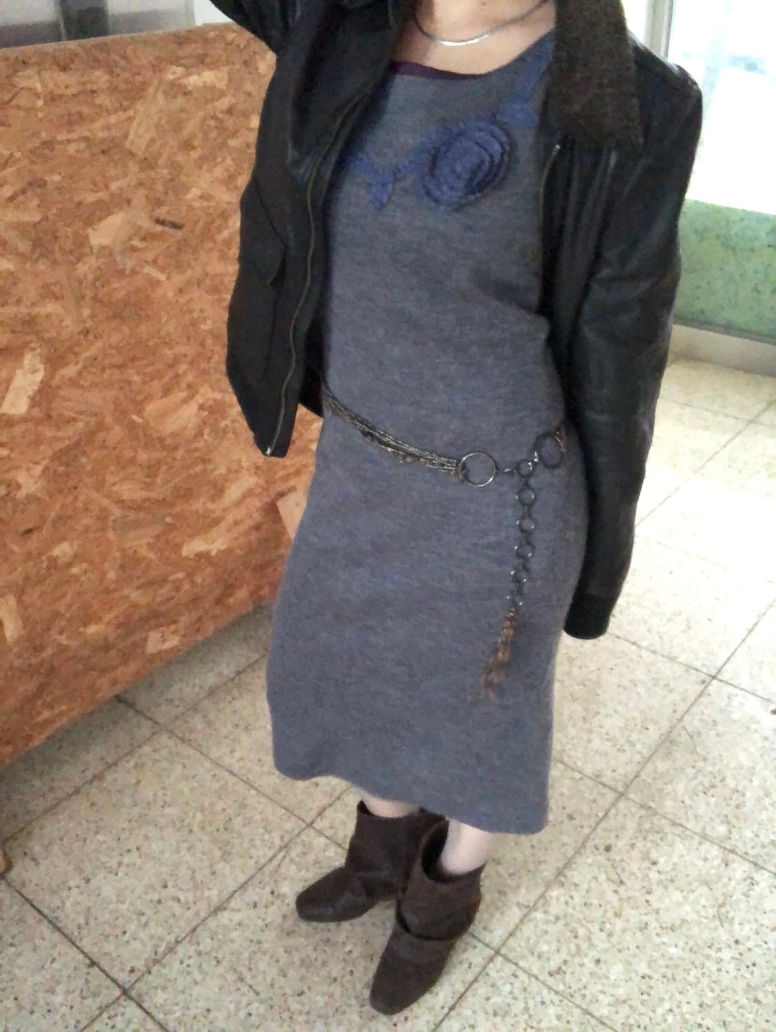 vtg dress (wool100) 상품이미지6