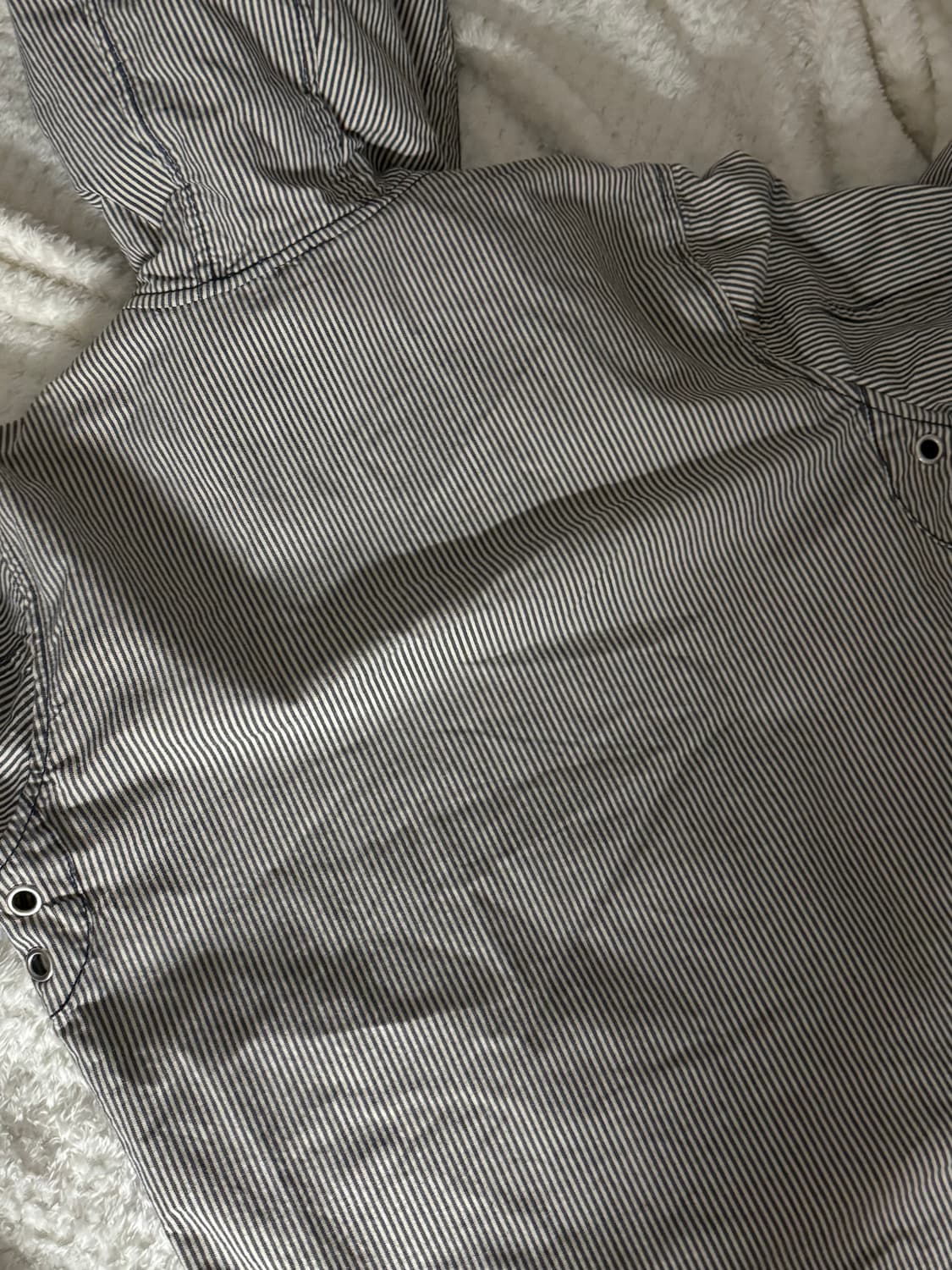 갭 스트라이프 빈티지 후드집업 상품이미지3