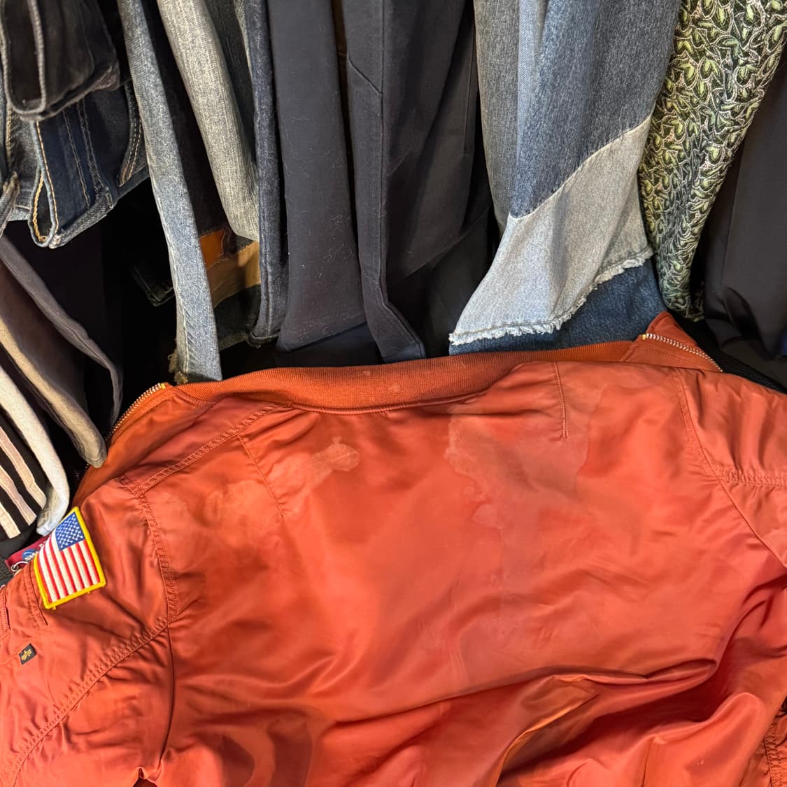 알파 NASA자켓(리버시블) 상품이미지5