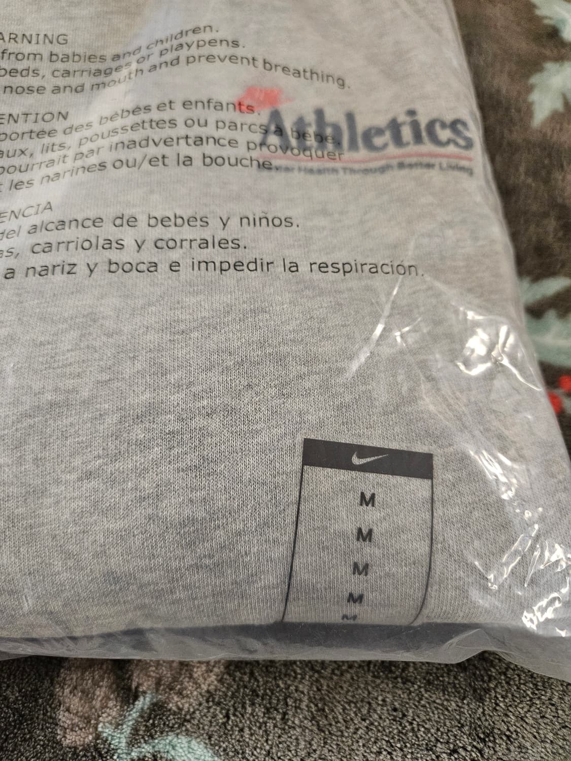 [해외M]나이키 스포츠웨어 원데이 앳 어 타임 기모 스웨트탑 그레이 상품이미지7