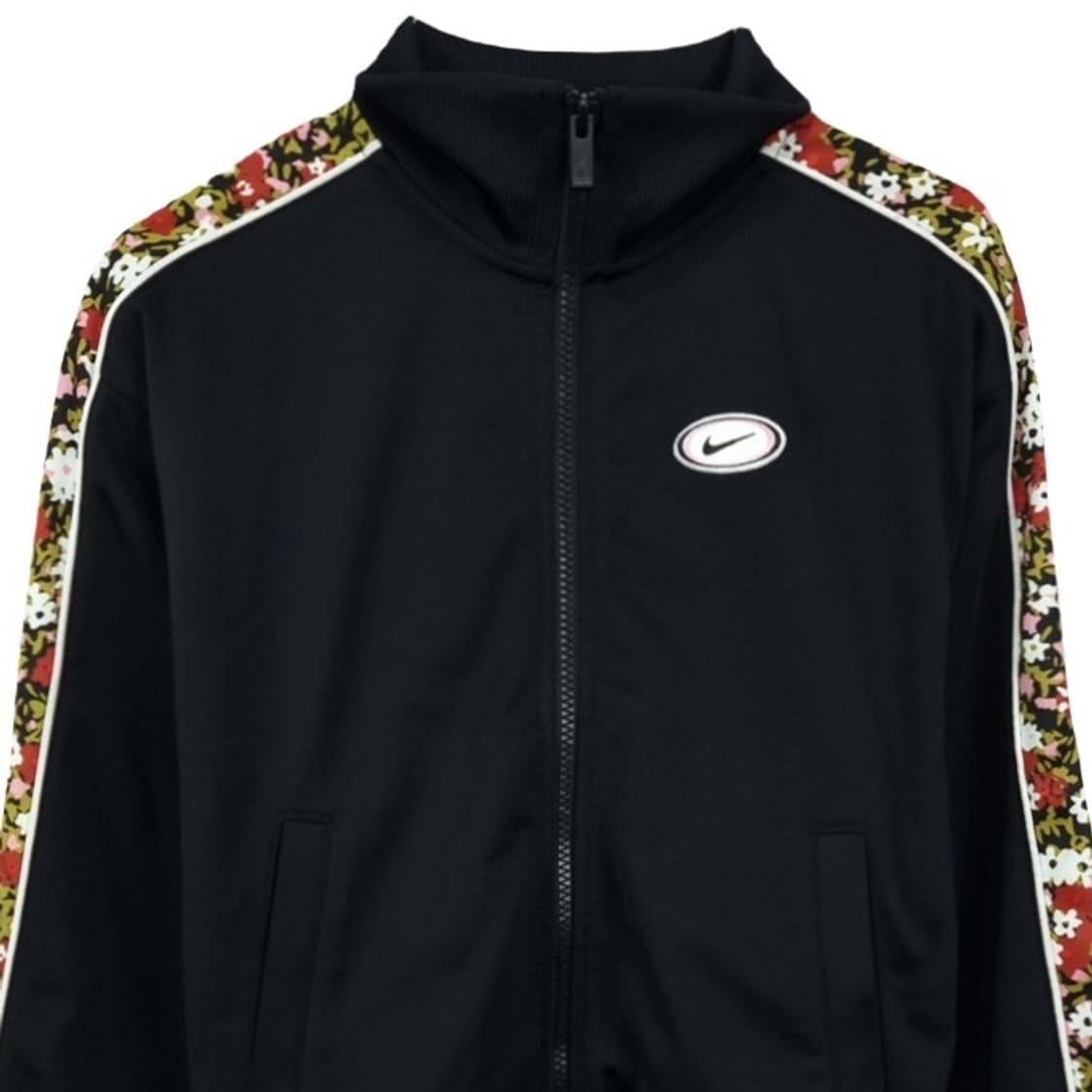[나이키] 플라워 패턴 사이드라인 크롭 져지 트랙탑 자켓 M19655 상품이미지4