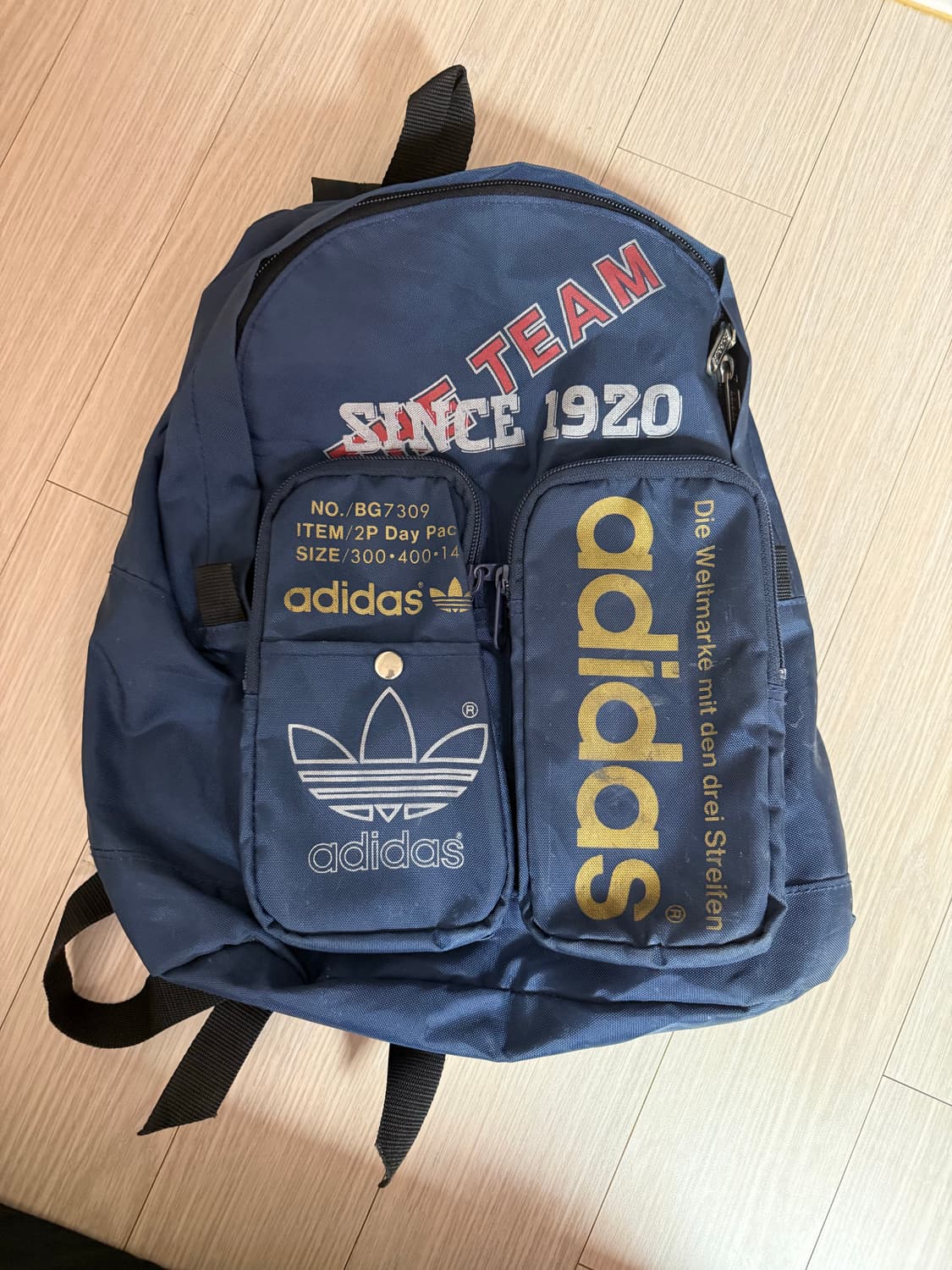아디다스 일본 빈티지 백팩 상품이미지1
