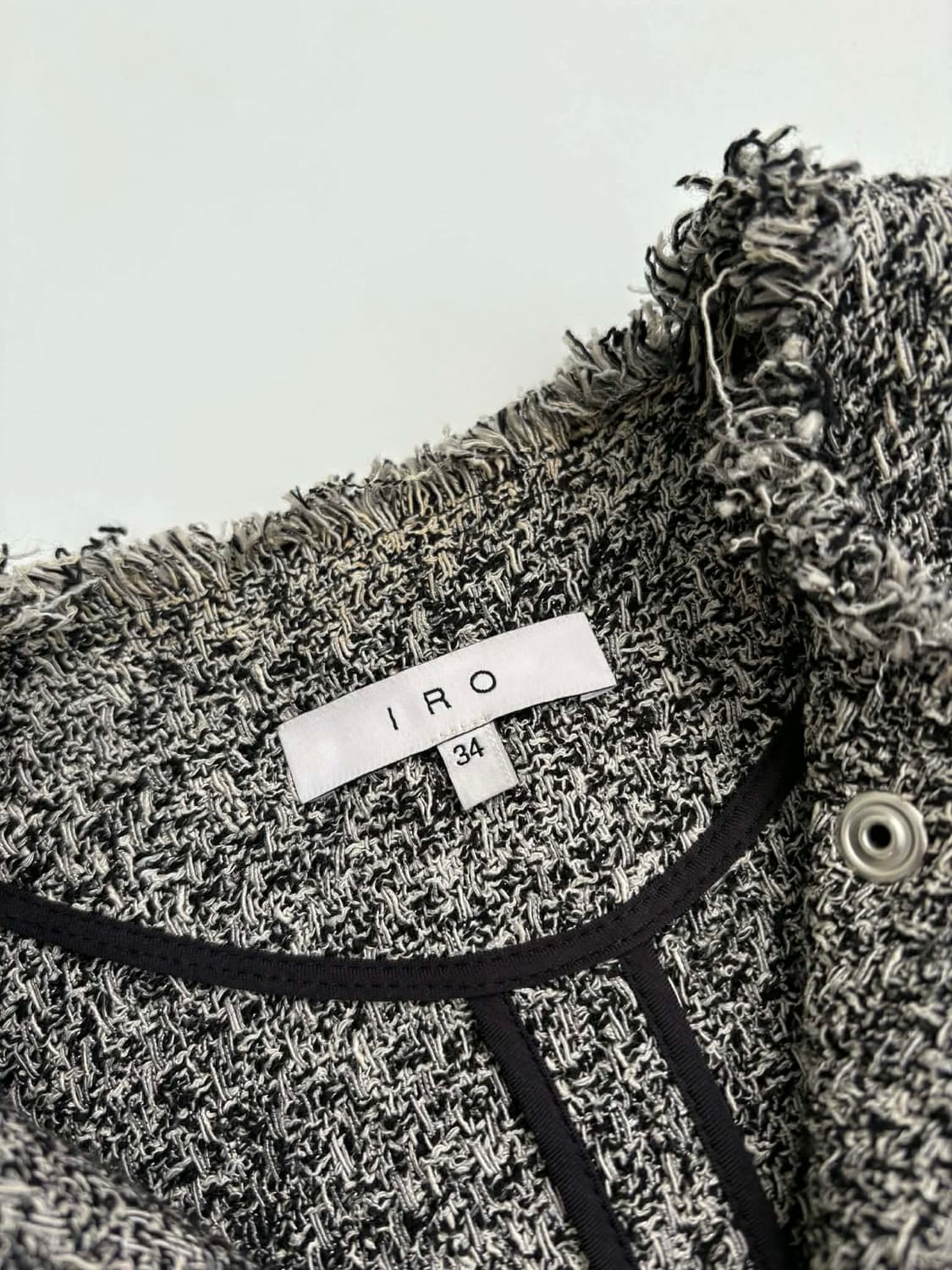 [34] IRO 이로 한섬 칼로타 트위드 집업 자켓 상품이미지5