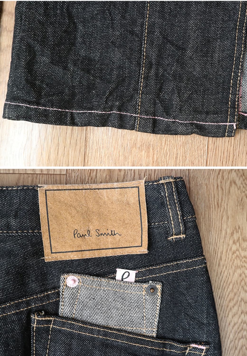 
 paul smith pink label 폴스미스 핑크라벨
흑청 스커트 상품이미지6