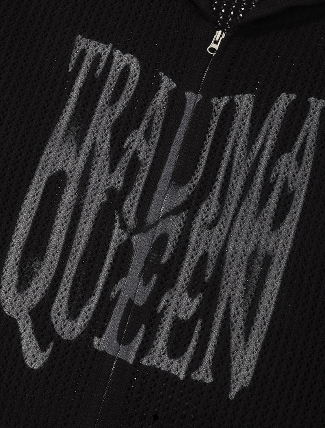 mesh knit zip up hoody 상품이미지7