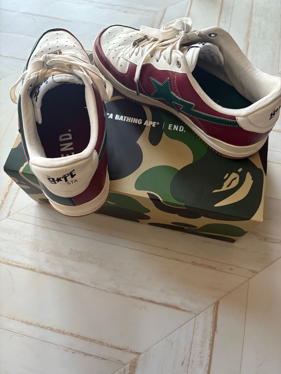 BAPE X End Clothing 베이프스타 280 상품이미지6