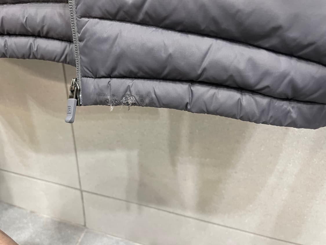 휠라 FILA 구스다운 경량 패딩 110 사이즈 상품이미지5