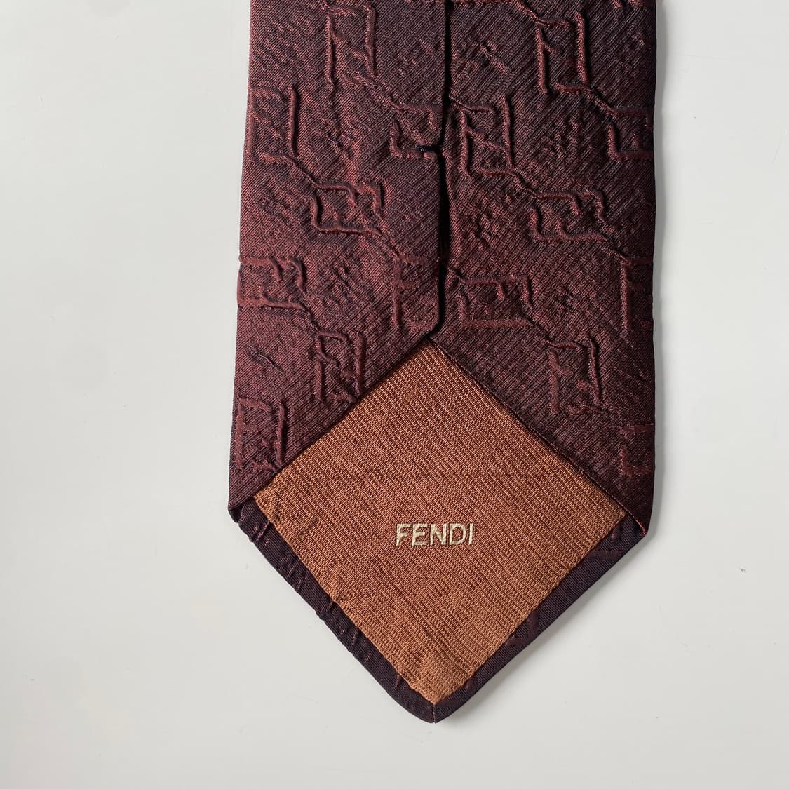 펜디 (FENDI) FF 모노그램 정품 명품 넥타이 상품이미지7
