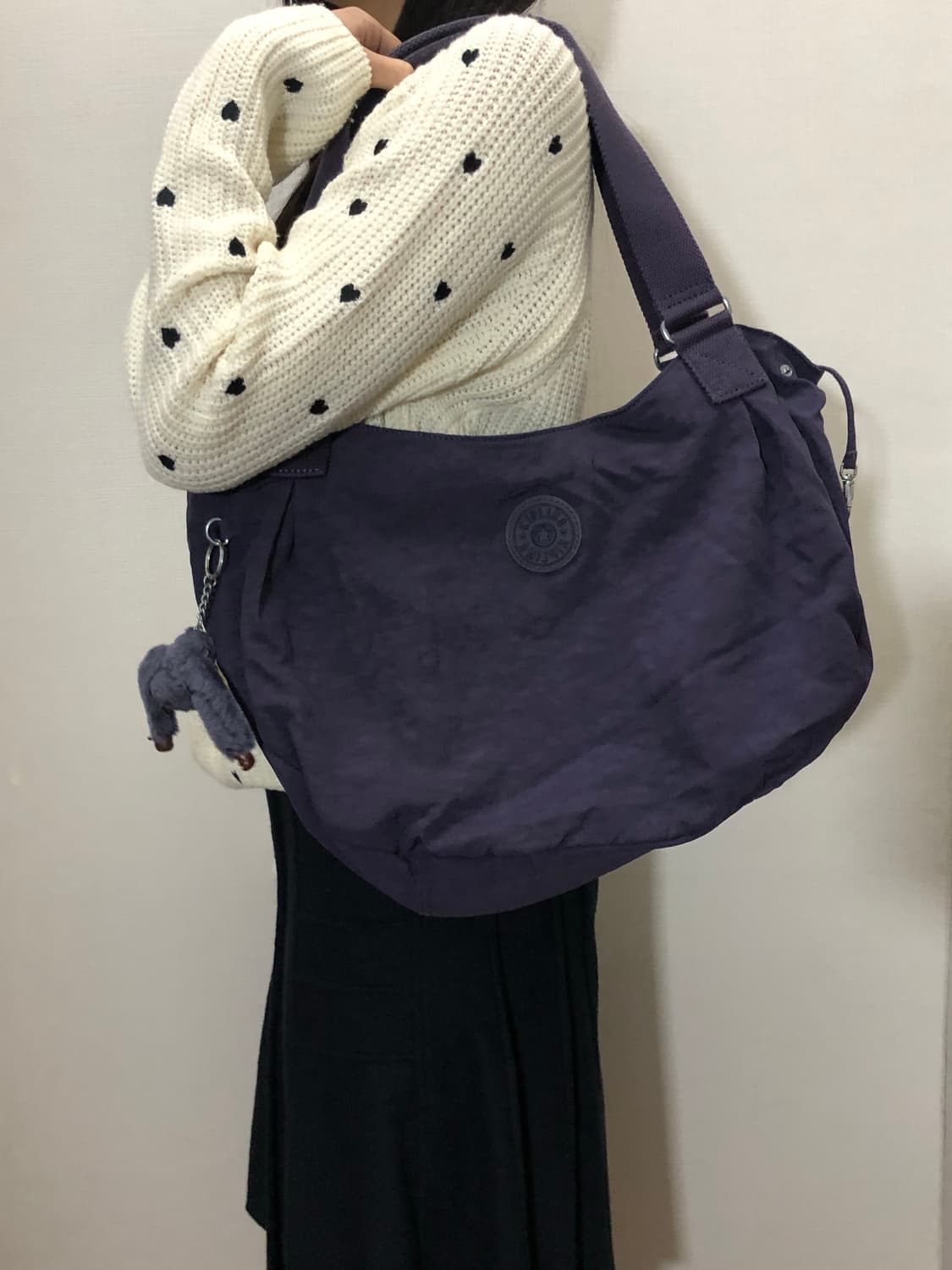 빈티지 키플링 퍼플 숄더백 상품이미지2