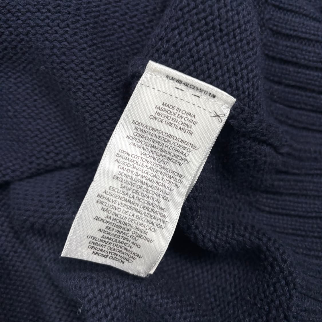 폴로 랄프로렌 네이지컬러 성조기 니트 상품이미지4