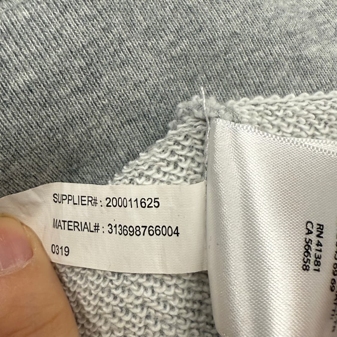 폴로 랄프로렌 그레이 후드집업 상품이미지6