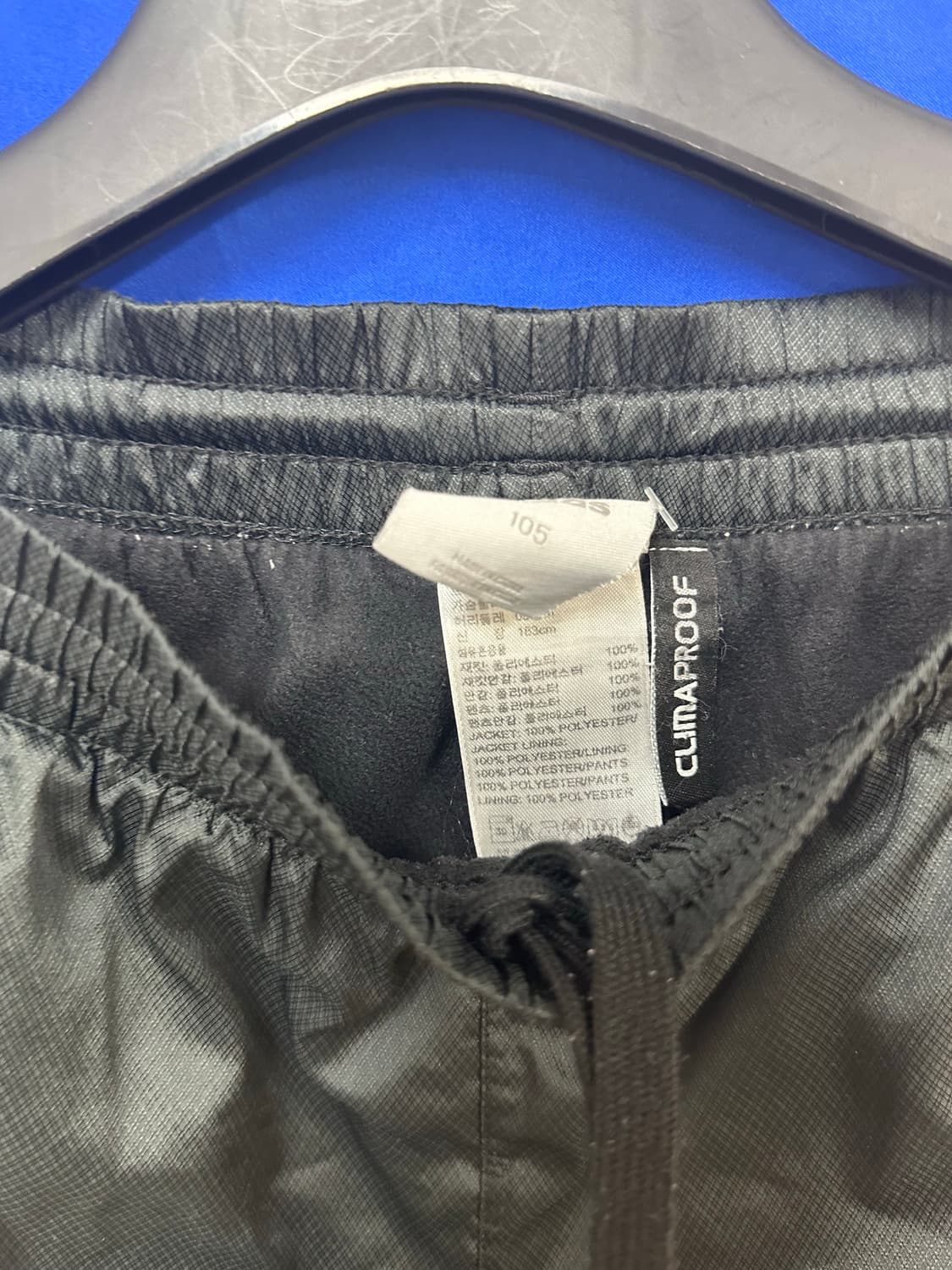 아디다스 검흰 와이드 트레이닝팬츠 XL105 상품이미지4