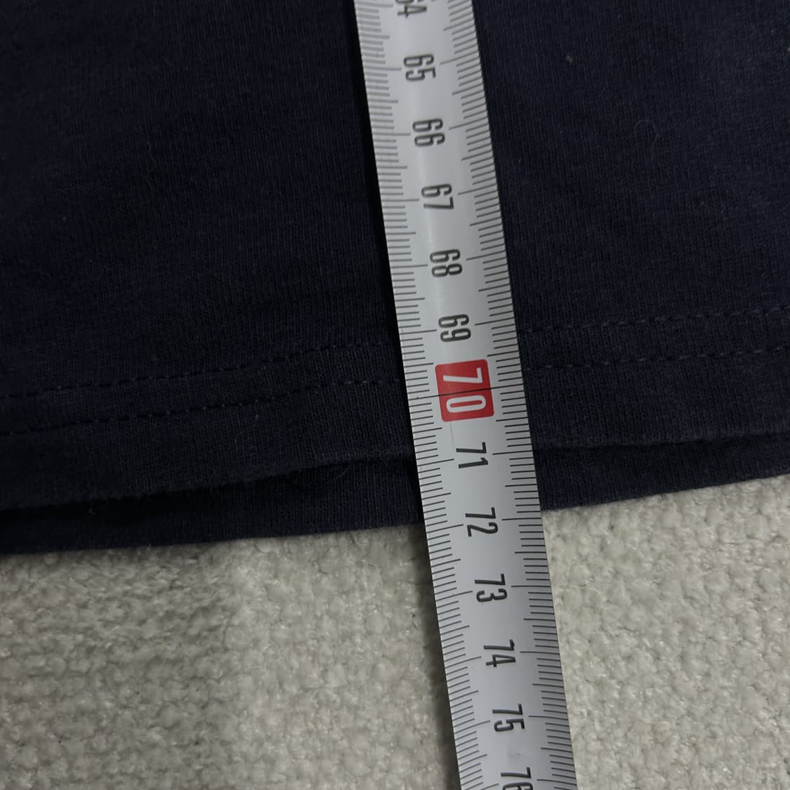 챔피온 빅 로고 반팔 티셔츠 네이비 m 상품이미지5