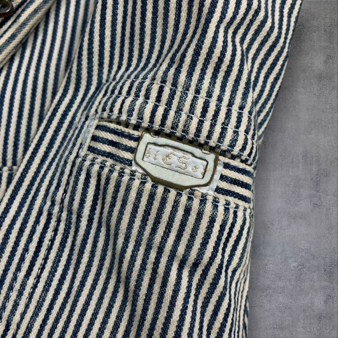 디젤 스트라이프 패턴 블레이저 자켓 상품이미지2