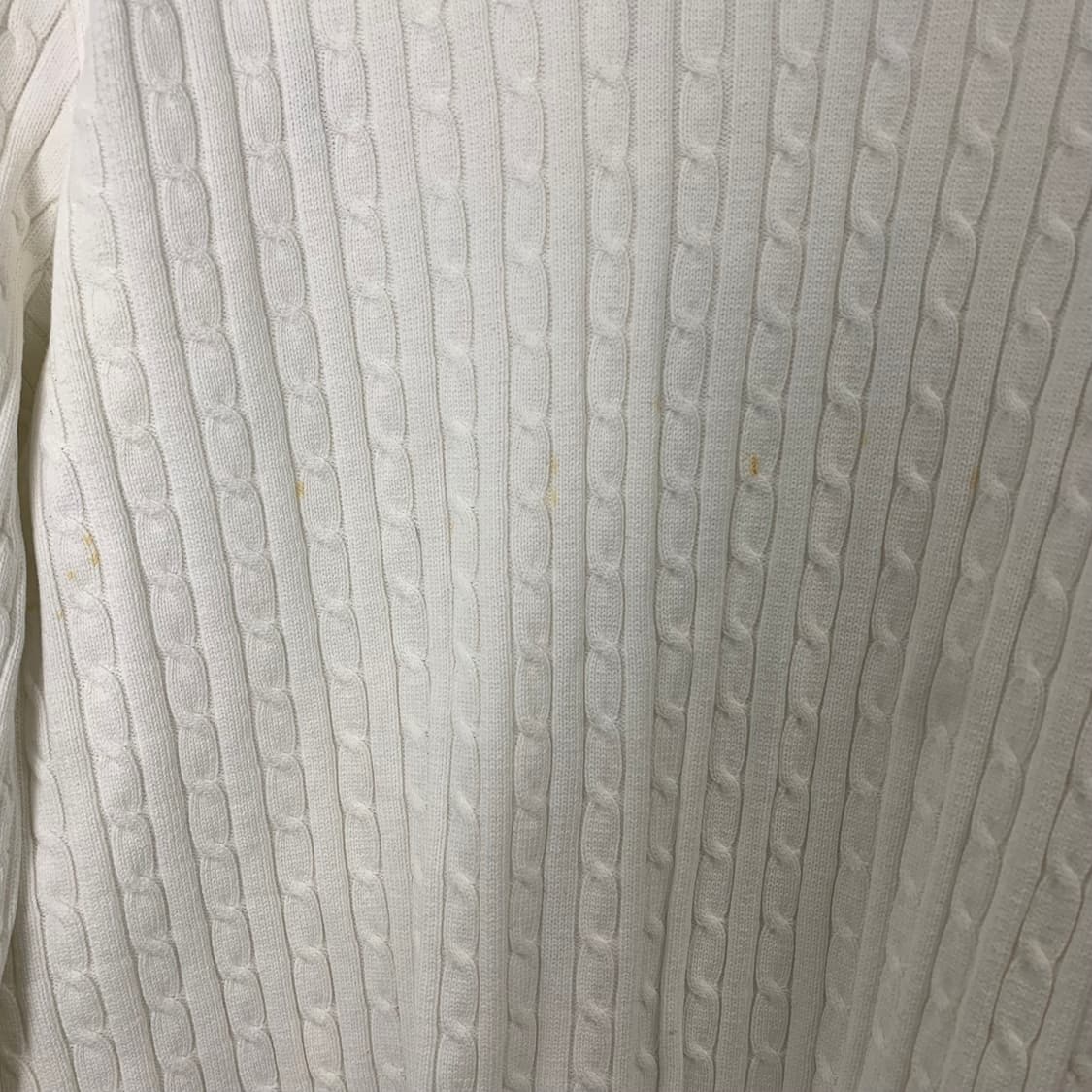 폴로 랄프로렌 화이트 꽈배기 니트 가디건 상품이미지9