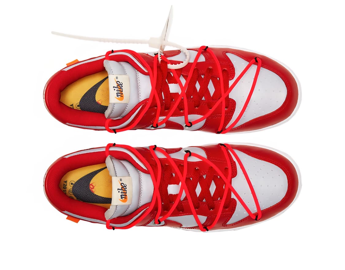 나이키 오프화이트 유니버시티 레드 덩크 260 상품이미지4