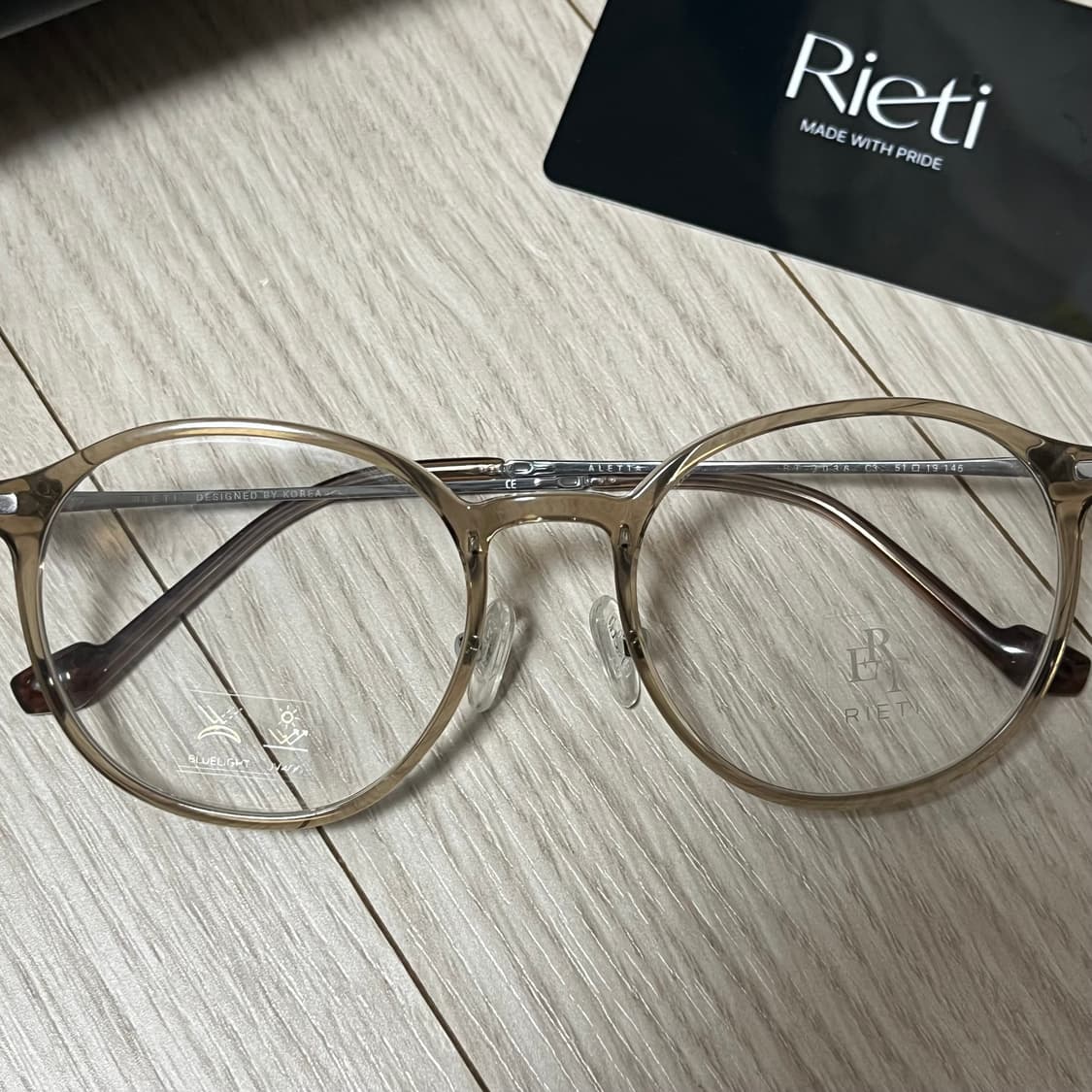 (새상품) 리에티 ALETTA C3 안경 상품이미지3