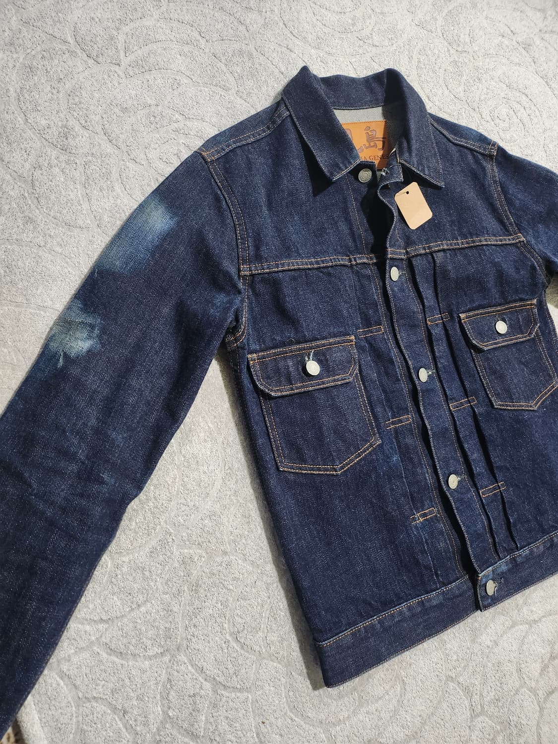 코지마 진즈(Kojima Genes) 셀비지 데님 자켓 M 상품이미지4