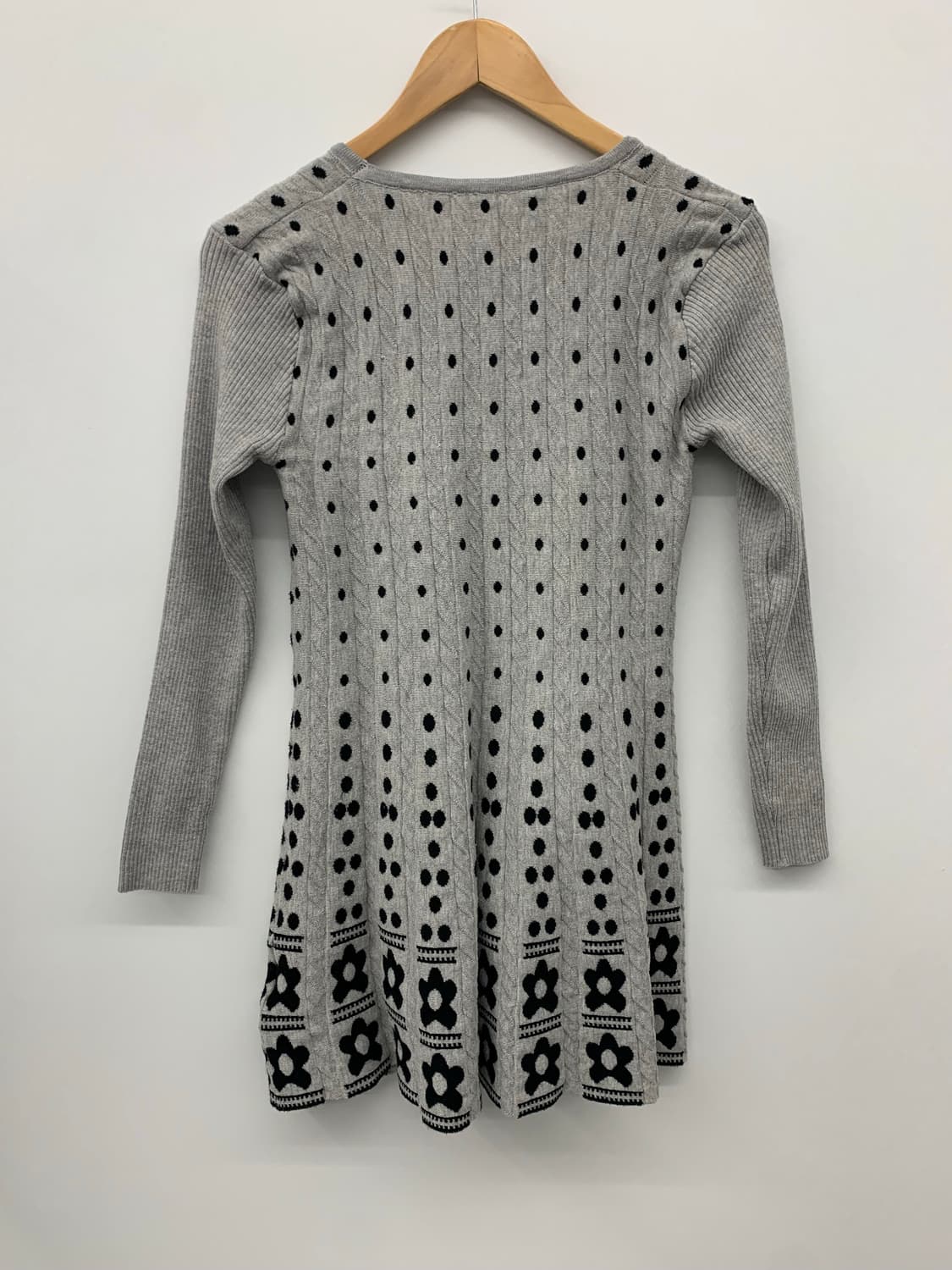 205zero 도트 니트 원피스 상품이미지6