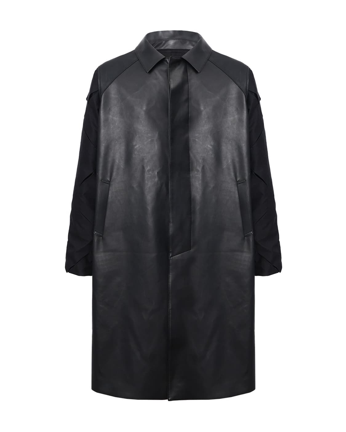 Origami Coat(synthetic leather) - 1SIZE 상품이미지1