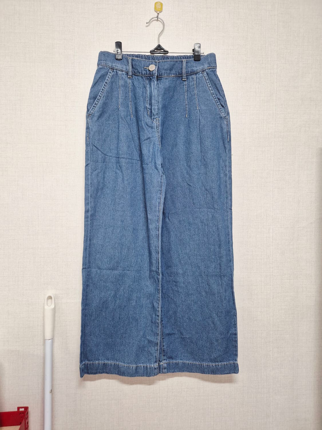 와이드 청 팬츠 상품이미지1