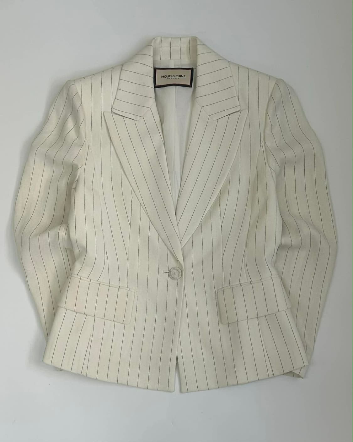[S] 모조에스핀 20년 신형 핀스트라이프 블레이져 자켓 상품이미지1