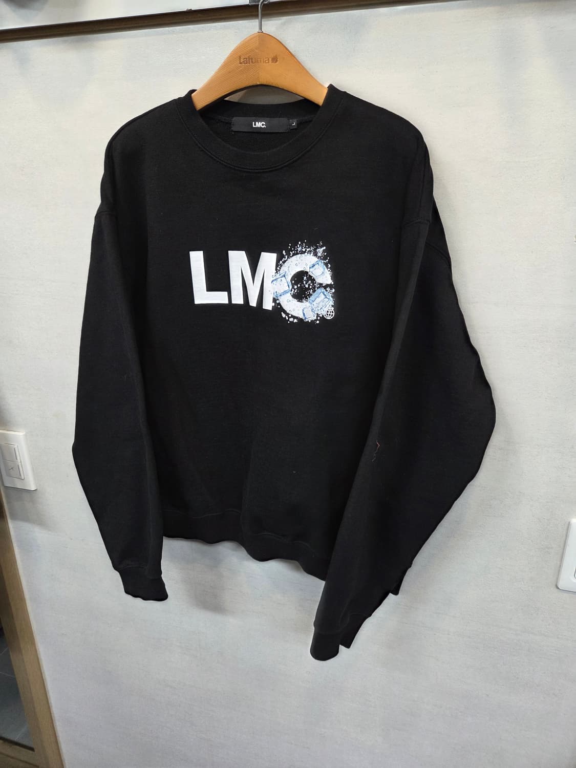 Lmc 스파클링 아이스 로고 맨투맨 L 상품이미지5