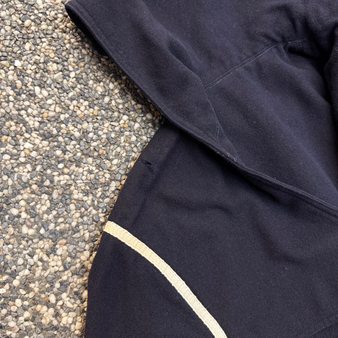 40s US Navy 미해군 세계2차대전 울 세일러 셔츠 (S) 상품이미지4