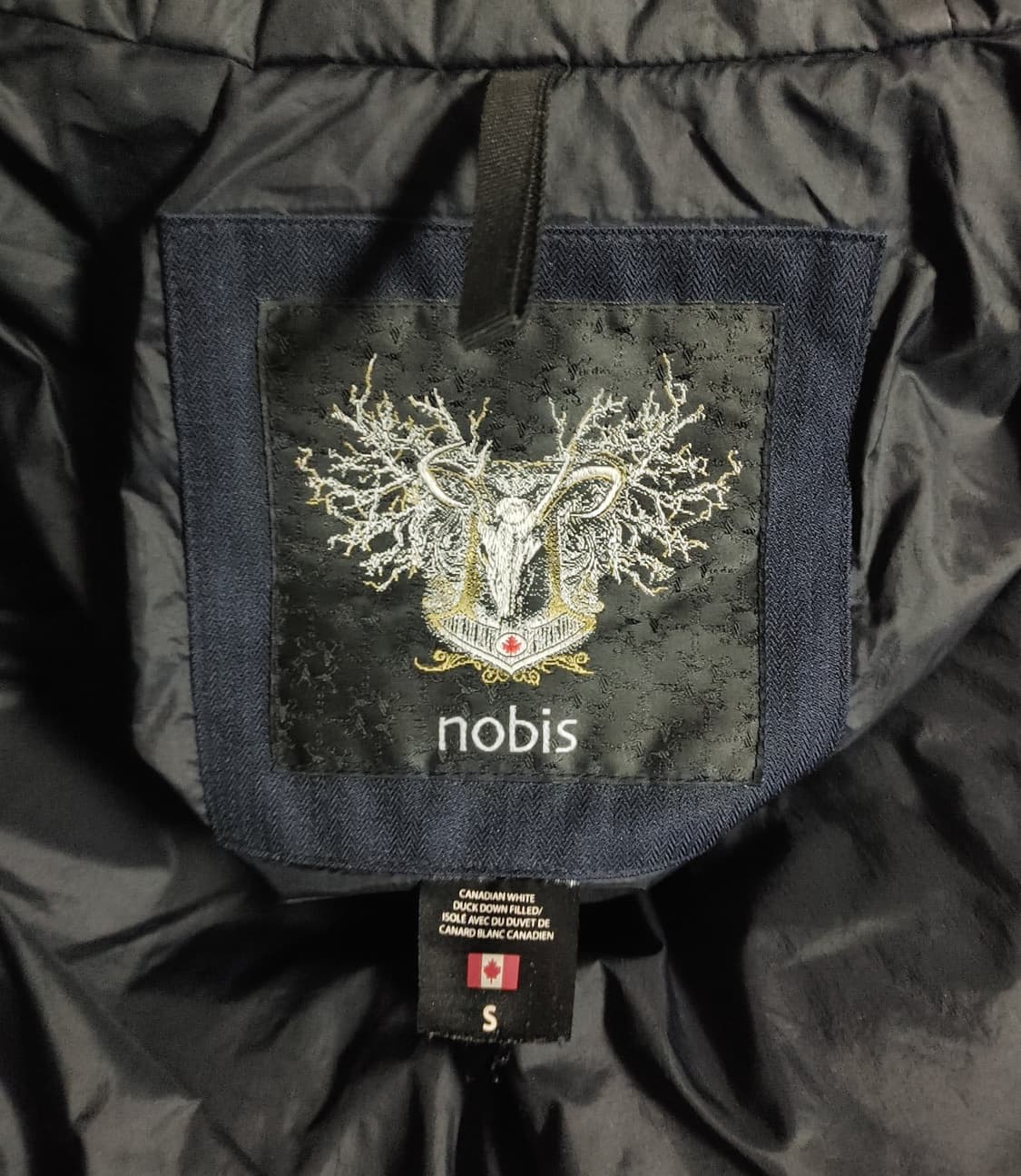 (nobis) 노비스 야테시 네이비 패딩 점퍼 S (95~100) 상품이미지6