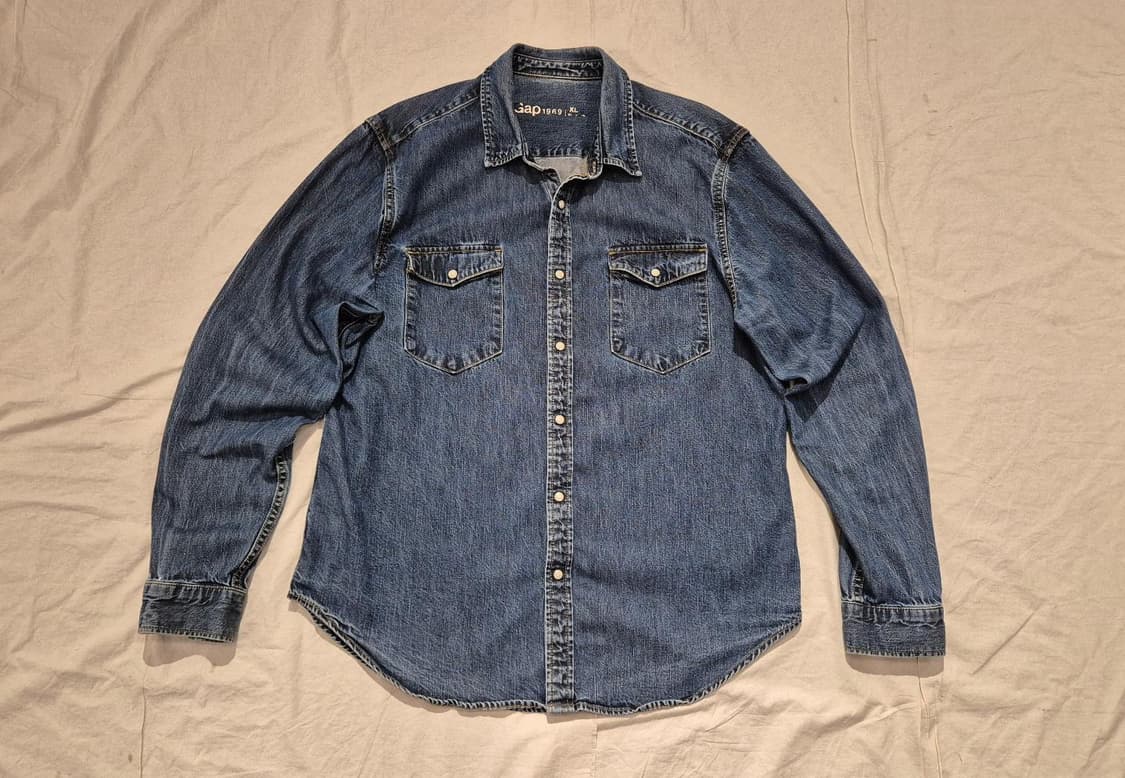 GAP 웨스턴 데님 셔츠 상품이미지1