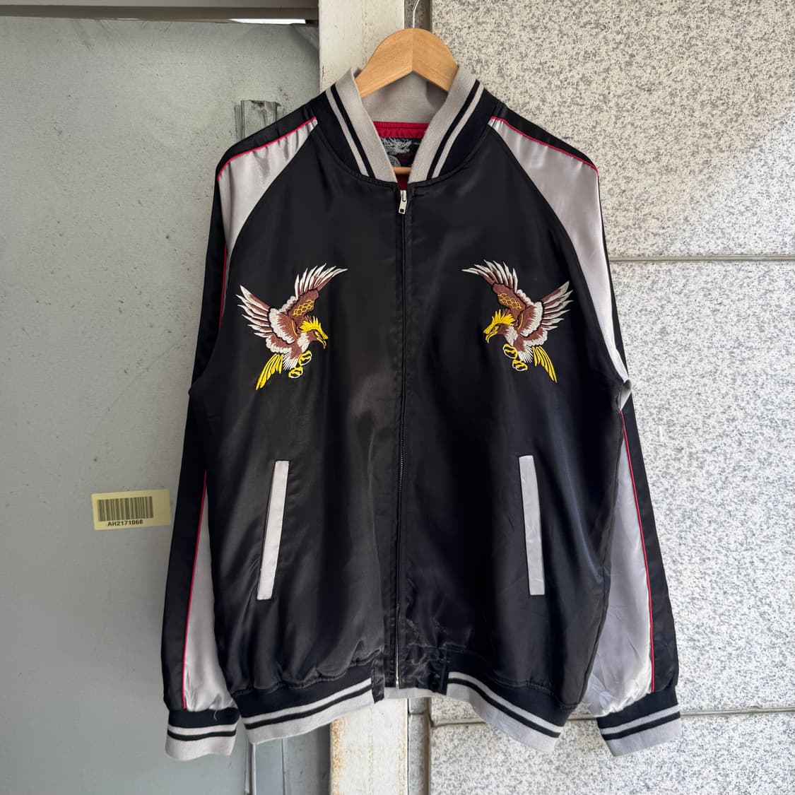 VTG JPN 일본 자수 스카잔 자켓 상품이미지1