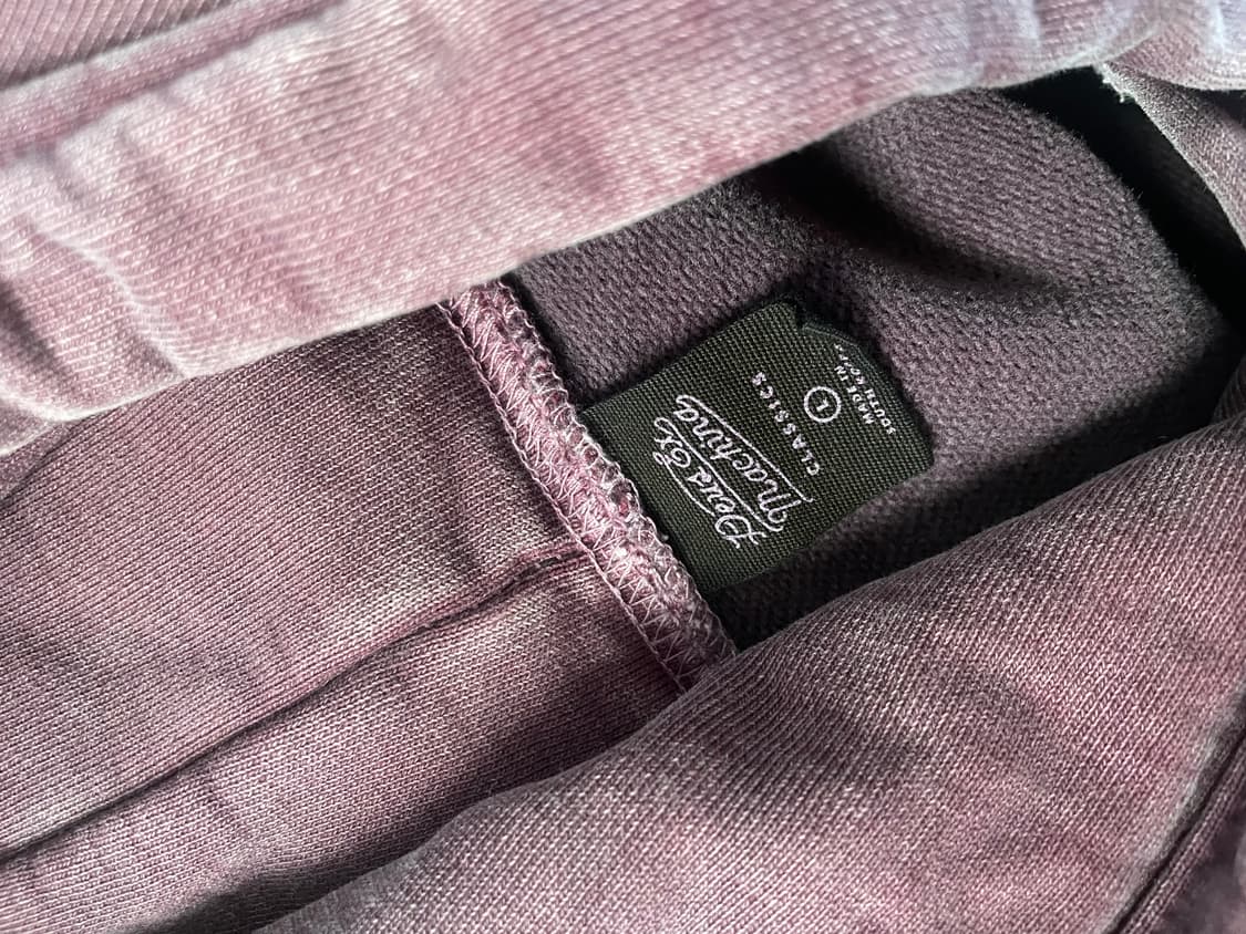 데우스 피그먼트 후드티 다크 플럼 L 상품이미지4