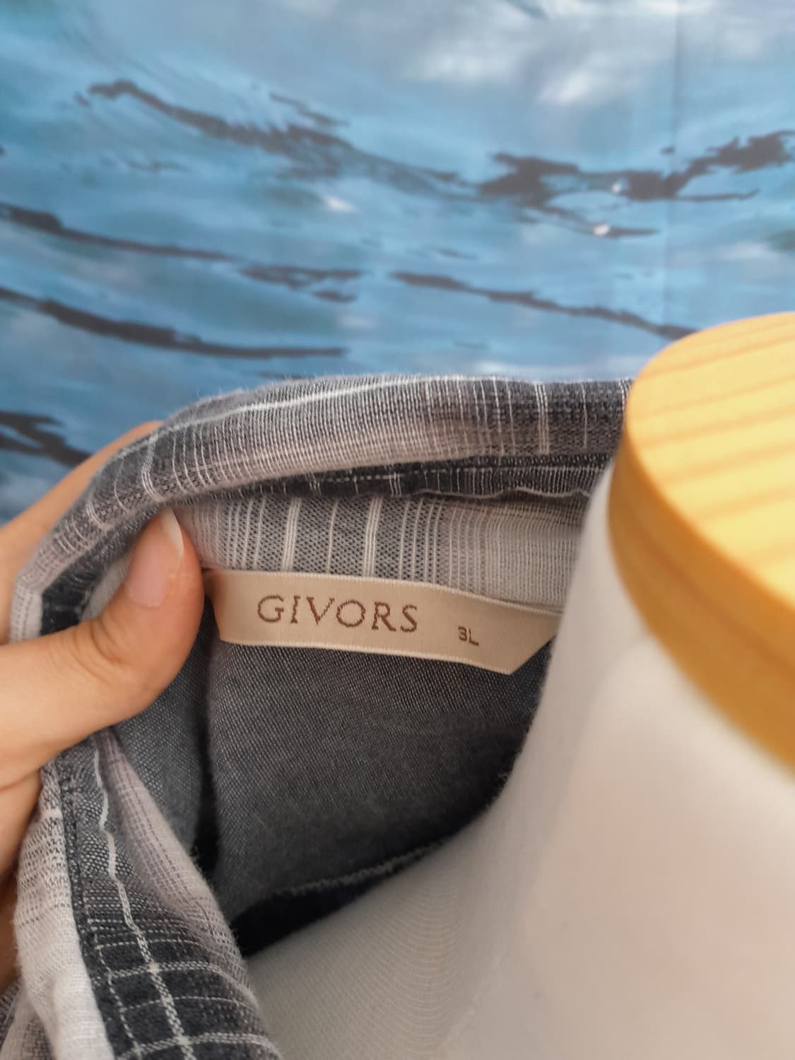 체크 모리 셔츠 원피스 상품이미지7