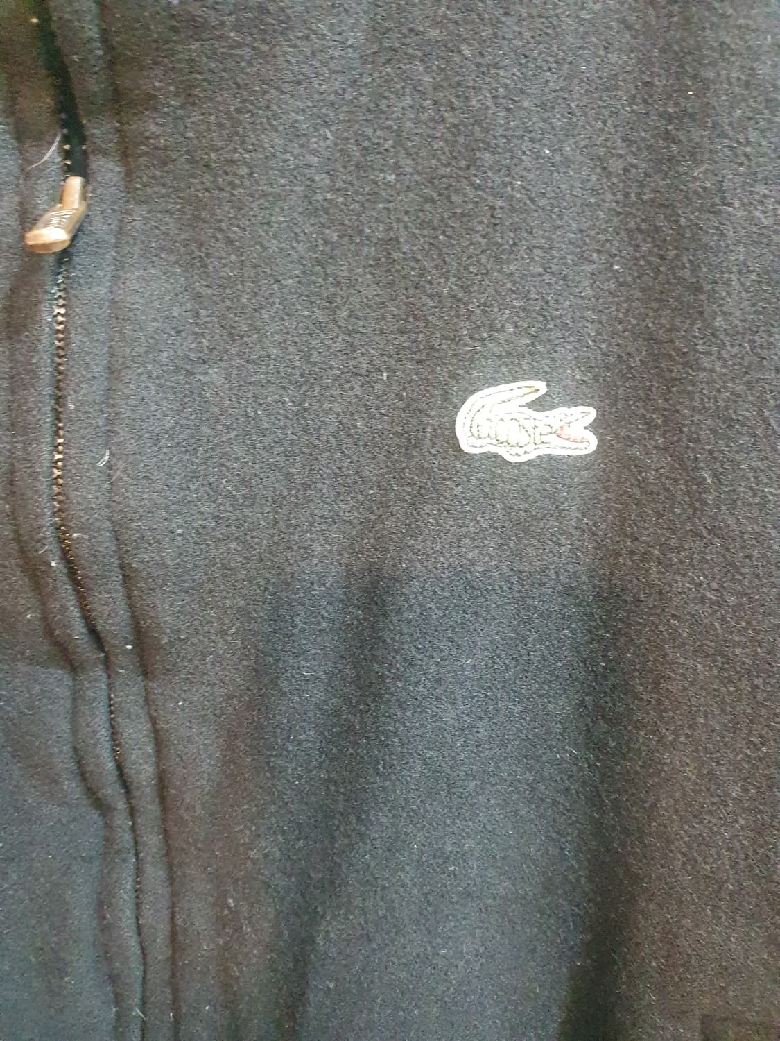 라코스테 블랙 울블루종 자켓 상품이미지3