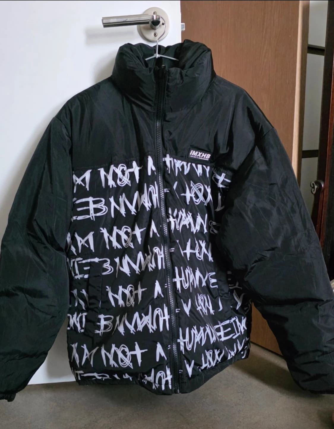 아임낫어휴먼비잉 덕다운 리버시블 패딩 상품이미지1