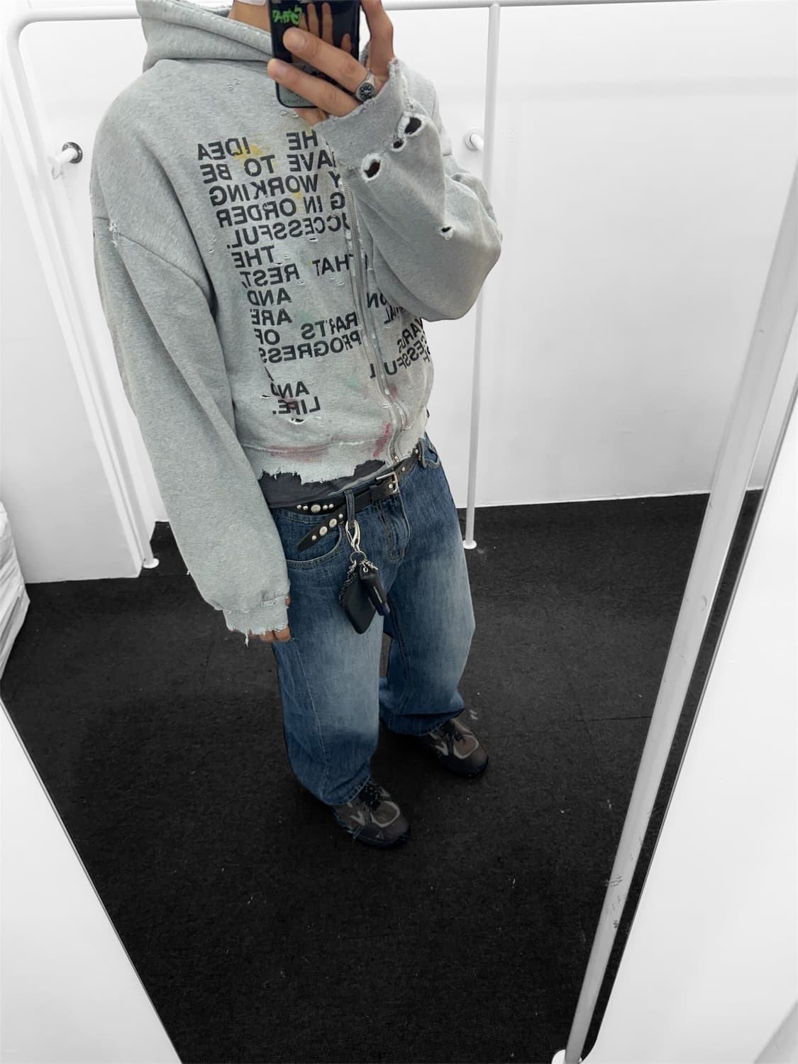 빈티지 후드집업(기모) 상품이미지10