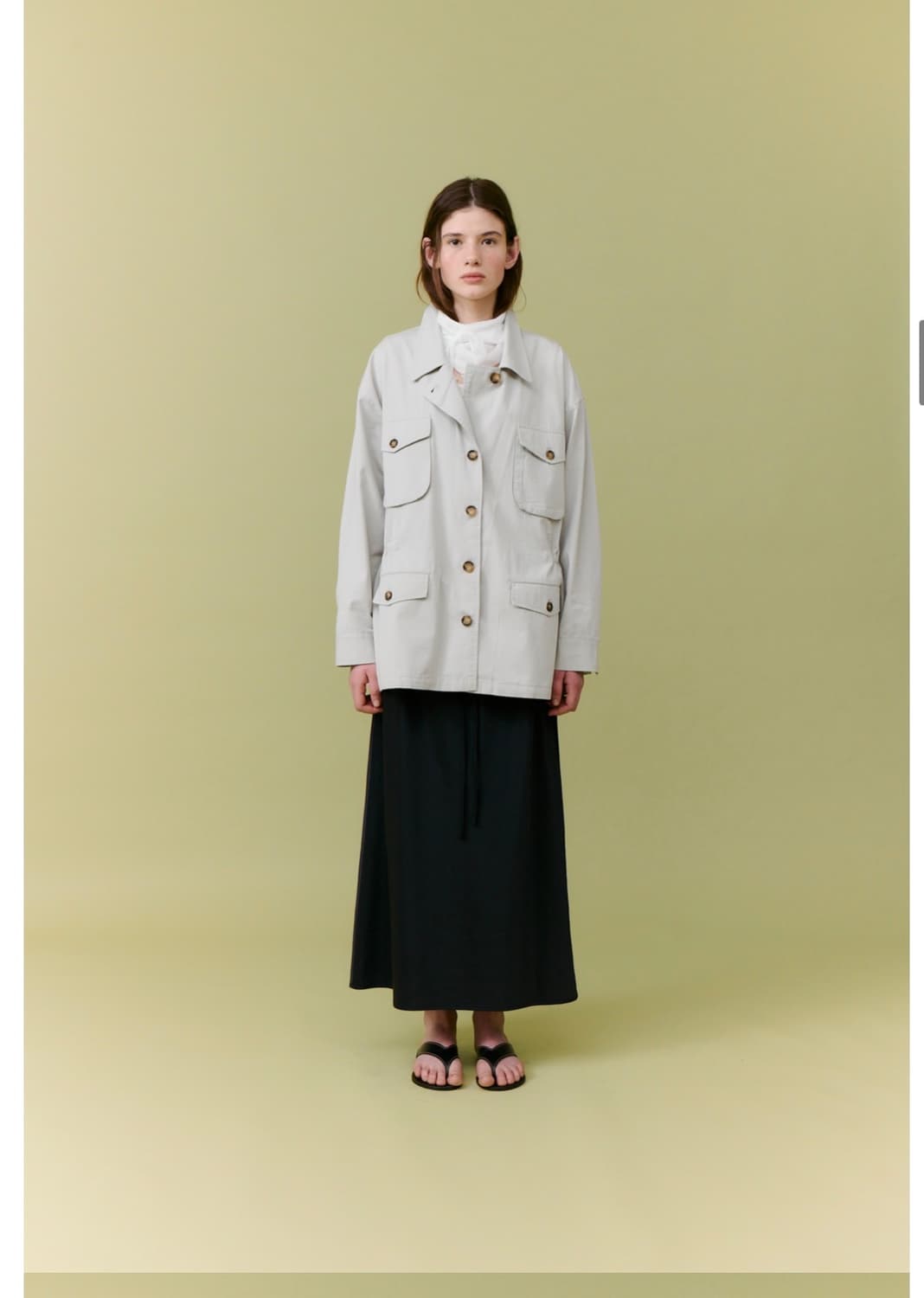 더릴 포켓 필드 자켓 라이트 그레이(새상품) Jacket 상품이미지1