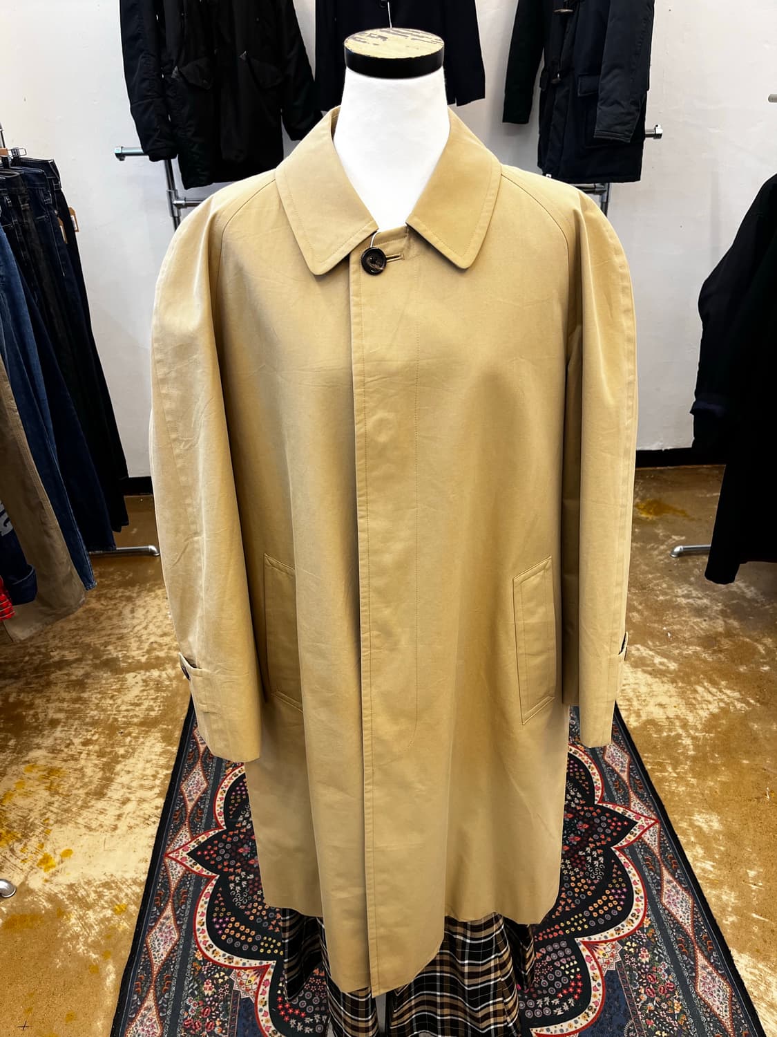 버버리 싱글 코트 상품이미지2