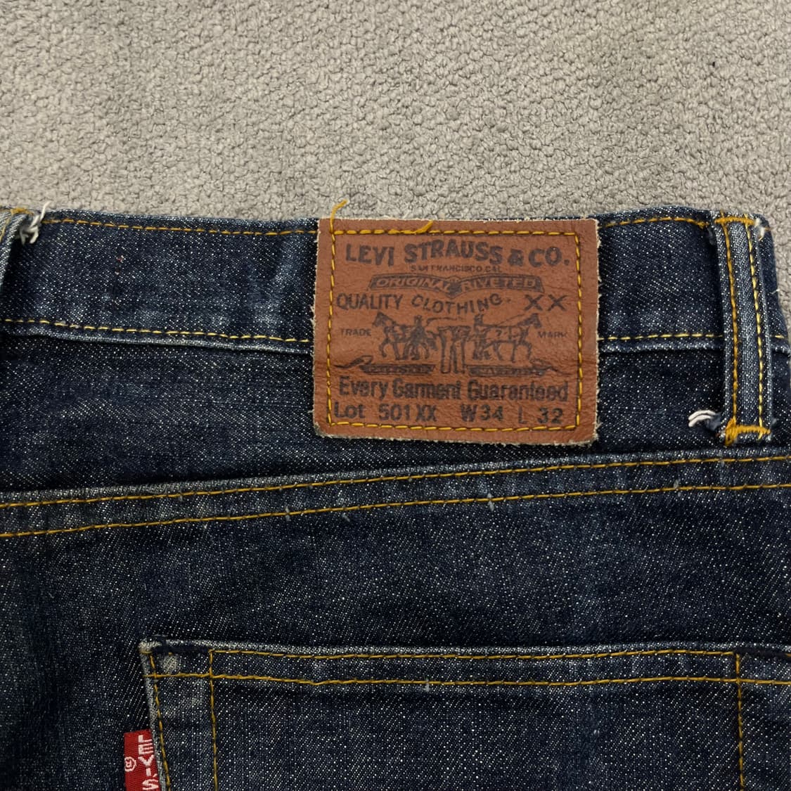 34 리바이스 501 데님팬츠 상품이미지7