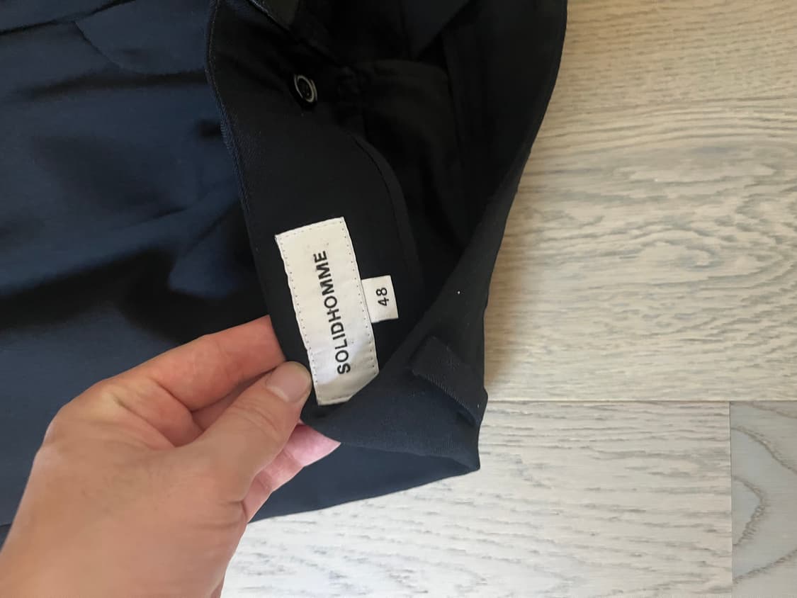 솔리드옴므 벨트인 카고 슬랙스 상품이미지4