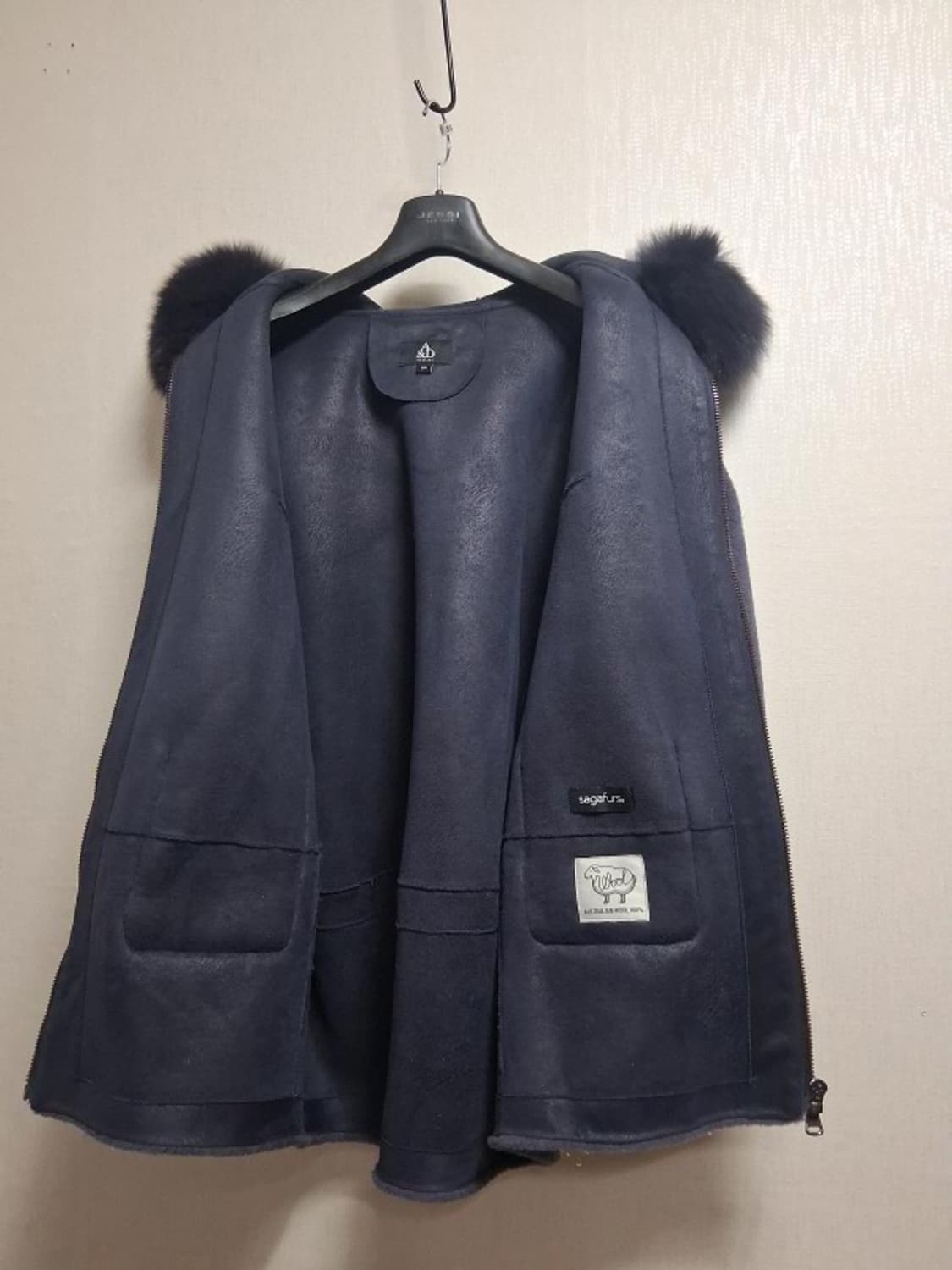 A&D AUSTRLIAN 양털퍼 쟈켓 사가폭스포켓 후드트리밍 55
국내판 상품이미지9