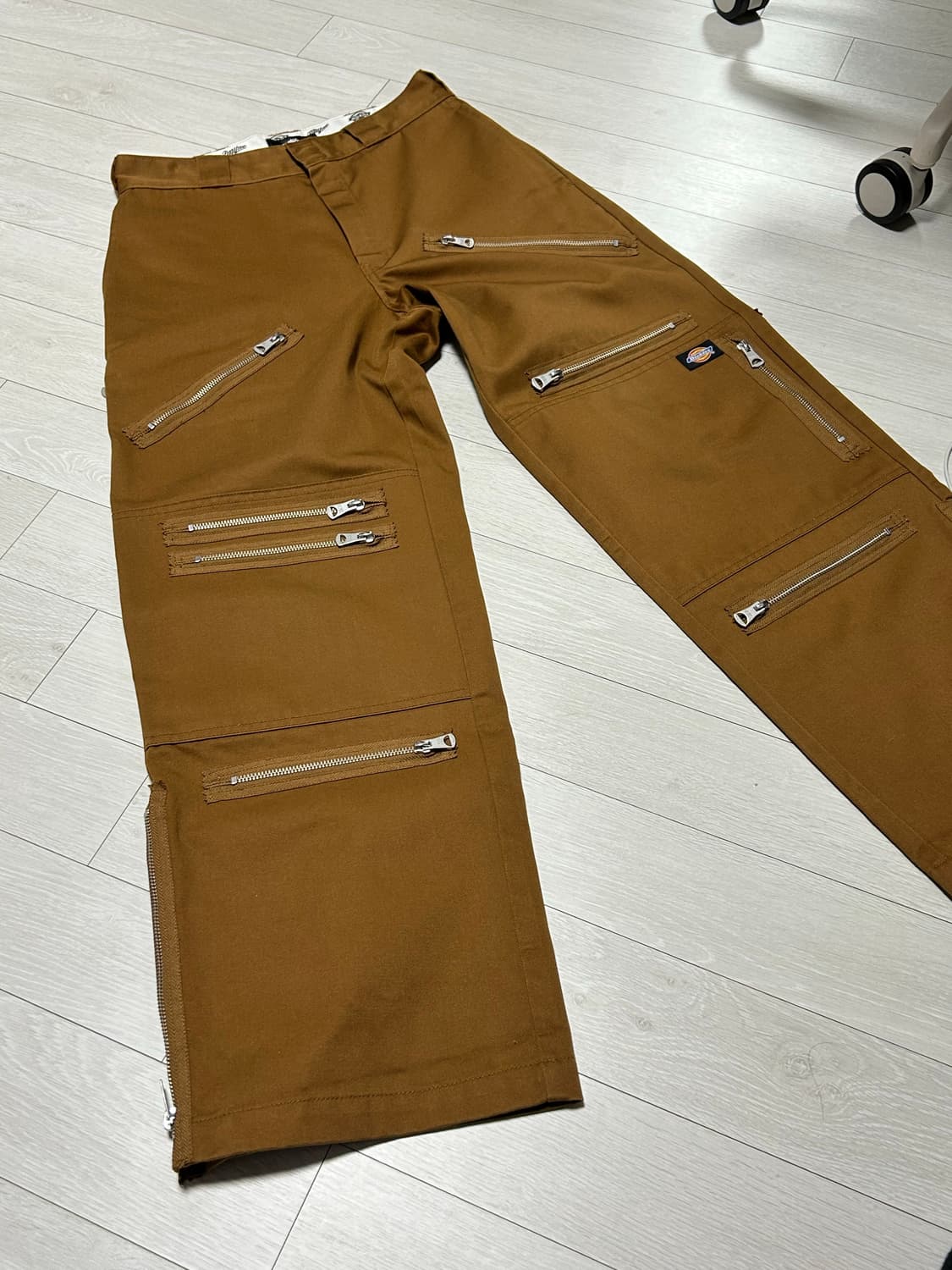MYne x Dickies 더블니 지퍼 팬츠 s size 상품이미지1