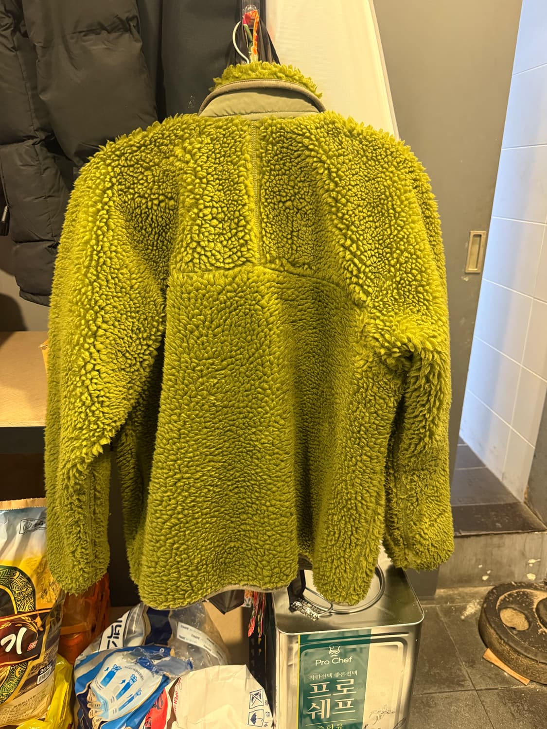 파타고니아 딥파일 모스그린 m 상품이미지3