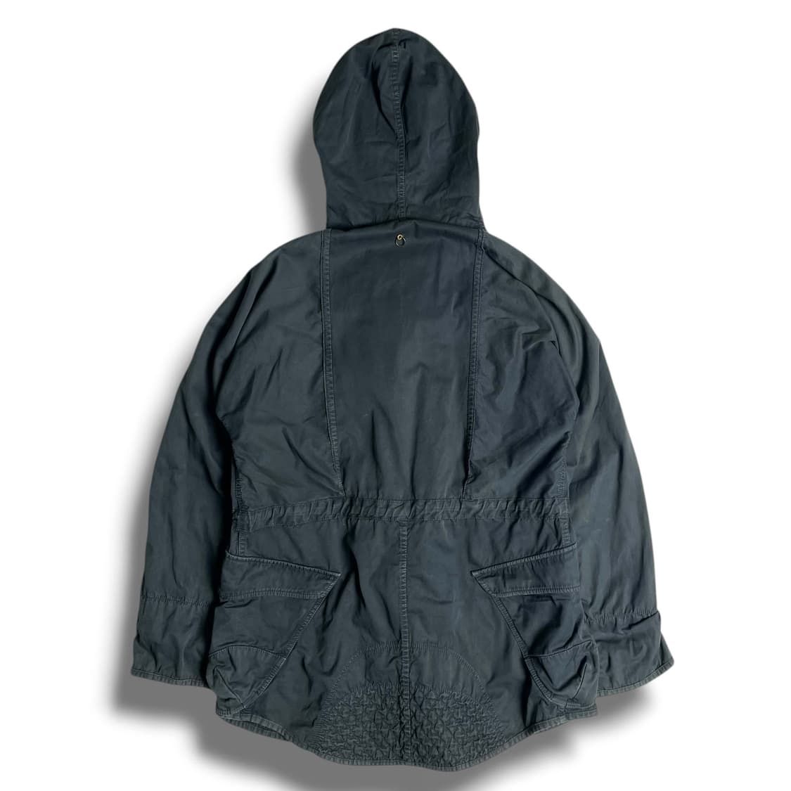 Siva  스트랩 셔링 포인트 코튼 파카 상품이미지5