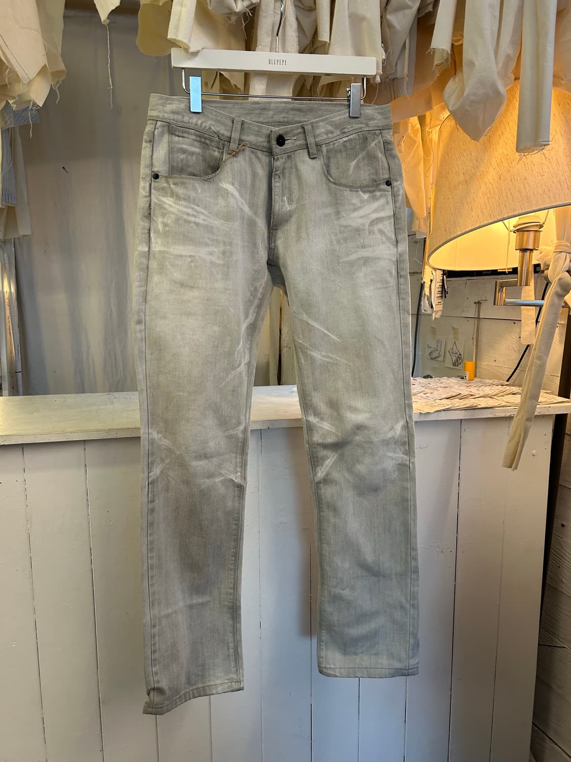 Neil Barrett 디스트레드 데님 상품이미지1