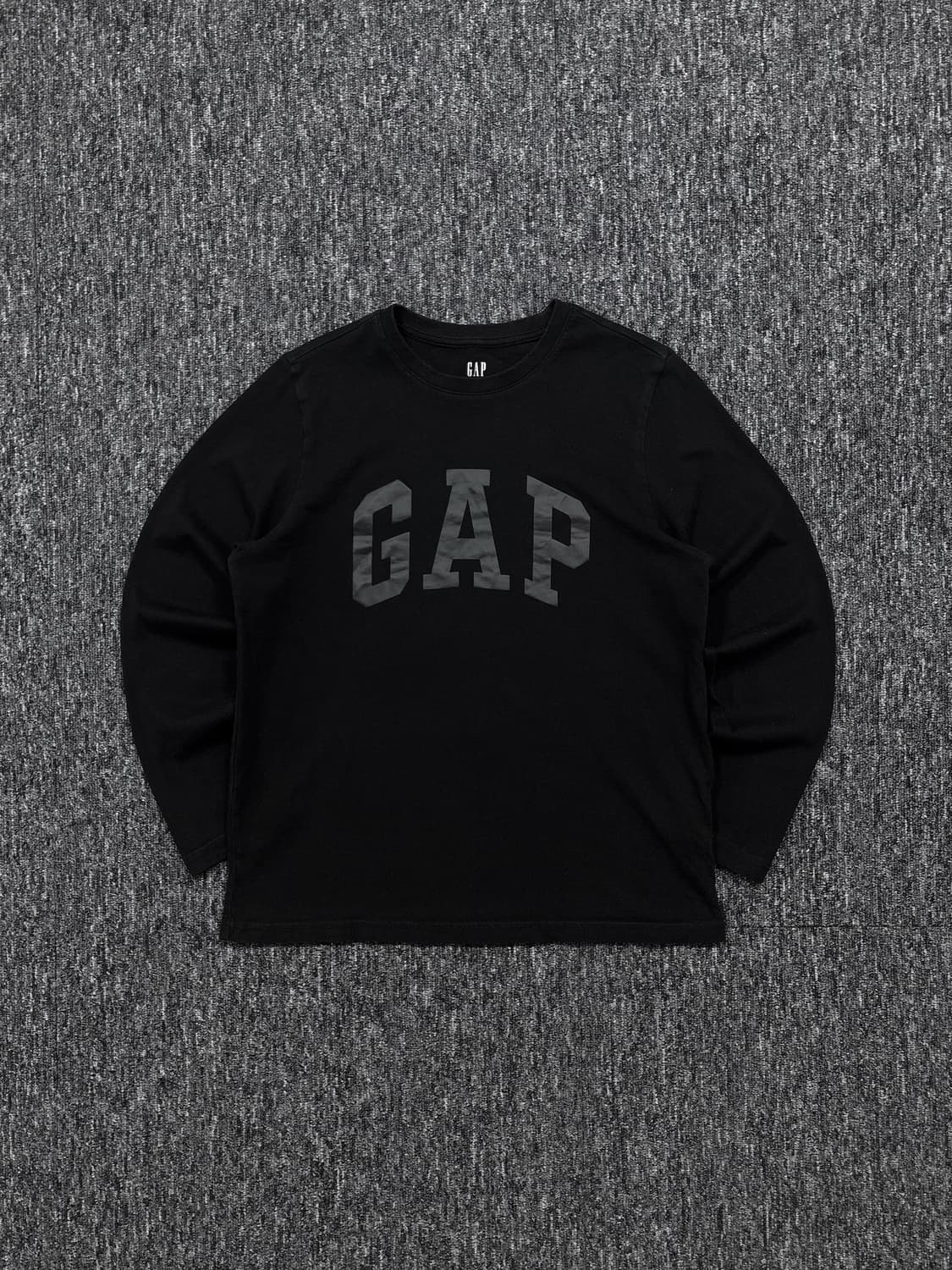 갭 빅로고 블랙 롱슬리브 상품이미지4