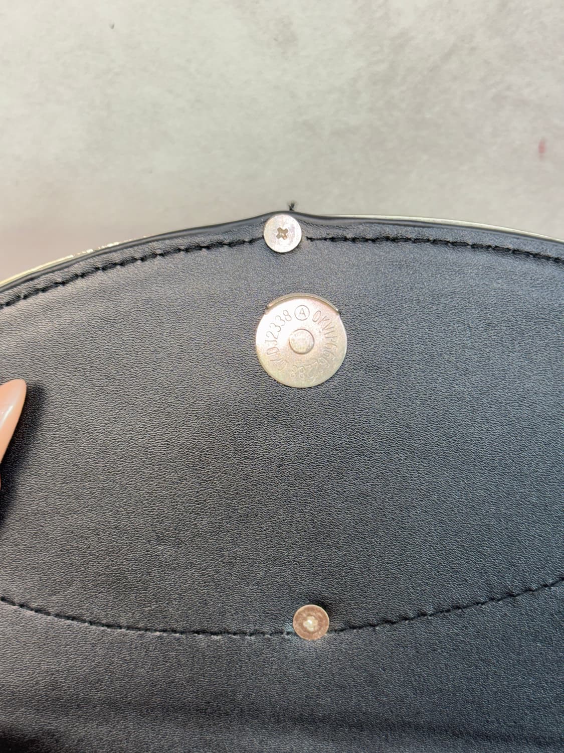 Diesel 1DR Mini Bag Plaque Black (새제품) 상품이미지10