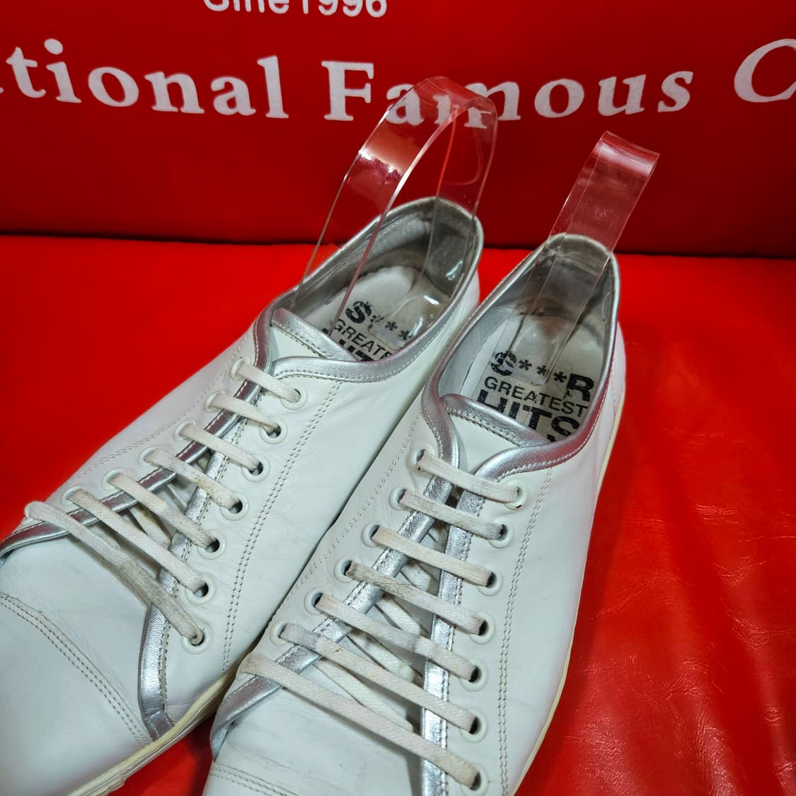 스웨어(S***R) in London 딘54 Y2k 가죽 스니커즈 42 상품이미지3